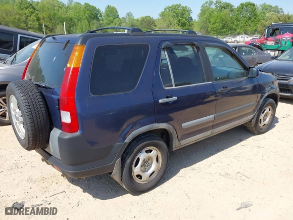 2004 Honda CR-V EX with VIN SHSRD78824U224661, listed as a IAAI auction lot 42055730 with 263,009 mi miles. Bid and sale history available at carsss.com. Image 4.