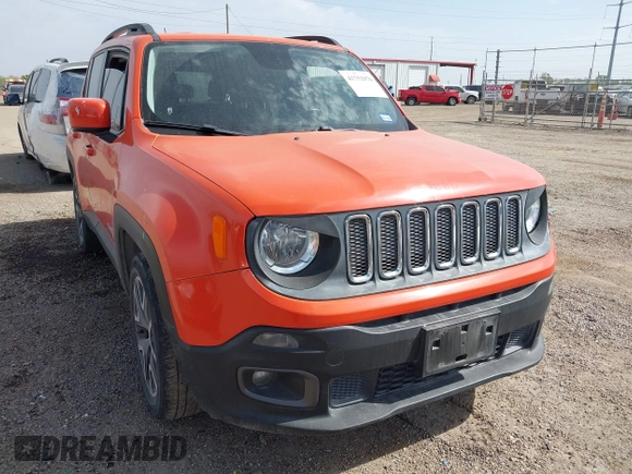 2016 Jeep Renegade Latitude with VIN ZACCJABT8GPC46743, listed as a IAAI auction lot 41752976 with 110,406 mi miles and . Bid and sale history available at DreamBid. Image 1.