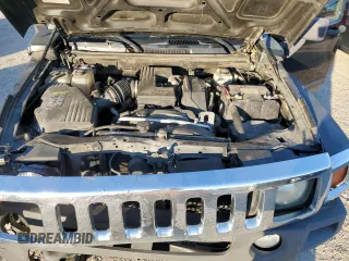 2007 Hummer H3 SUV with VIN 5GTDN13E778241171, listed as a Copart auction lot 82573684 with 148,242 mi miles and Salvage Title. Bid and sale history available at DreamBid. Image 11.