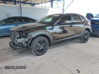2025 Mazda CX-30 2.5 S Select Sport with VIN 3MVDMBBM6SM776133, listed as a Copart auction lot 52204885 with 3,504 mi miles and Salvage Title. Bid and sale history available at carsss.com. Image 1.