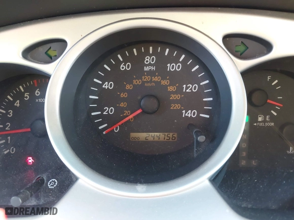 2006 Toyota Highlander w/3rd Row with VIN JTEEP21A460159872, listed as a IAAI auction lot 41841277 with 244,756 mi miles. Bid and sale history available at carsss.com. Image 7.