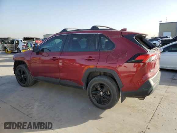 2021 Toyota RAV4 XLE with VIN 2T3W1RFV0MW167202, listed as a Copart auction lot 48779125 with 71,349 mi miles and Salvage Title. Bid and sale history available at carsss.com. Image 2.