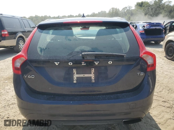 2016 Volvo V60 T5 Drive-E Premier with VIN YV140MEK4G1293306, listed as a Copart auction lot 71007814 with 177,999 mi miles and Salvage Title. Bid and sale history available at carsss.com. Image 6.