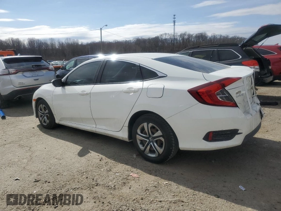 2016 Honda Civic Sedan LX with VIN 19XFC2F56GE007424, listed as a Copart auction lot 46987785 with 118,859 mi miles and Salvage Title. Bid and sale history available at carsss.com. Image 2.