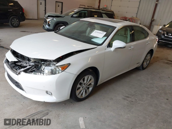 2014 Lexus ES 300h with VIN JTHBW1GG2E2067189, listed as a IAAI auction lot 42404843 with 182,798 mi miles and . Bid and sale history available at DreamBid. Image 2.