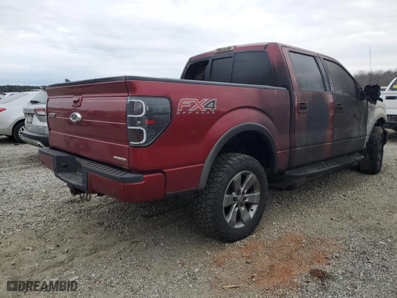 2013 Ford F-150 XL with VIN 1FTFW1EF8DFC38578, listed as a Copart auction lot 47803915 with 0 mi miles and Non Repairable. Bid and sale history available at carsss.com. Image 3.