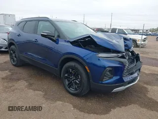 2022 Chevrolet Blazer LT с VIN 3GNKBDR49NS177508, выставлен на аукционе IAAI как лот 41580318 с пробегом 36 910 миль миль и . История ставок и продаж доступна на DreamBid. Изображение 1.