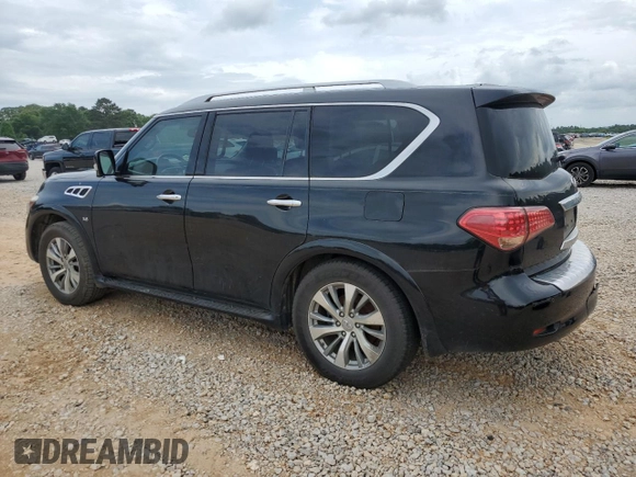 2015 Infiniti QX80 with VIN JN8AZ2NF6F9571598, listed as a Copart auction lot 54220085 with 207,891 mi miles and Clean Title. Bid and sale history available at DreamBid. Image 2.