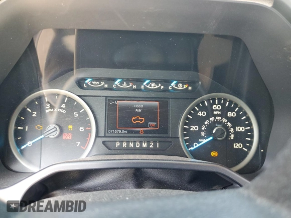 2015 Ford F-150 XL with VIN 1FTEX1CP1FKE50804, listed as a Copart auction lot 60172925 with 71,579 mi miles and Salvage title. Bid and sale history available at DreamBid. Image 9.