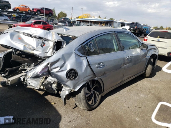 2022 Subaru Legacy with VIN 4S3BWAB60N3007180, listed as a Copart auction lot 75268394 with 45,257 mi miles and Clean title. Bid and sale history available at DreamBid. Image 3.
