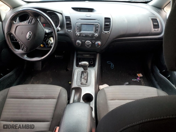 2016 Kia Forte EX with VIN KNAFX4A88G5490828, listed as a Copart auction lot 48004395 with 0 mi miles and Salvage Title. Bid and sale history available at carsss.com. Image 8.