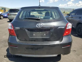 2009 Toyota Matrix with VIN 2T1KU40E89C044203, listed as a Copart auction lot 51802845 with 128,260 mi miles and Salvage Title. Bid and sale history available at carsss.com. Image 6.