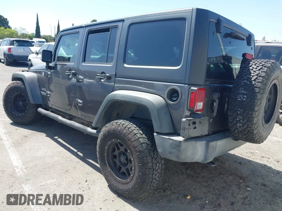 2016 Jeep Wrangler Unlimited Sport z VIN 1C4BJWDG7GL229364, wystawiony jako IAAI lot #42239069 z przebiegiem 87 001 mil mil oraz . Historia ofert i sprzedaży dostępna na DreamBid. Obrazek 3.