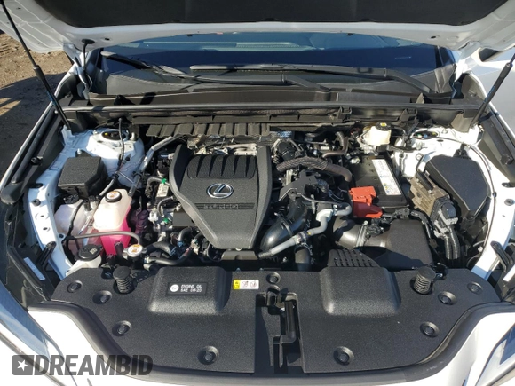2022 Lexus NX with VIN JTJGGCEZXN2002785, listed as a Copart auction lot 86836424 with 27,913 mi miles and Salvage Title. Bid and sale history available at carsss.com. Image 12.