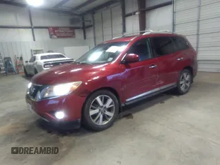 2014 Nissan Pathfinder SL with VIN 5N1AR2MN7EC607817, listed as a IAAI auction lot 41156939 with 145,463 mi miles and . Bid and sale history available at DreamBid. Image 2.