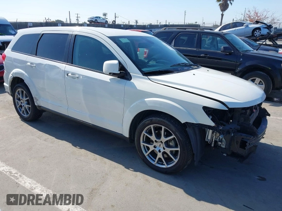 2018 Dodge Journey GT with VIN 3C4PDCEG8JT523474, listed as a IAAI auction lot 42214607 with 91,388 mi miles and . Bid and sale history available at DreamBid. Image 1.