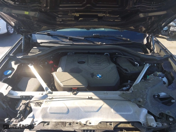 2020 BMW X4 xDrive30i with VIN 5UX2V1C07L9B83698, listed as a IAAI auction lot 41860487 with 51,891 mi miles. Bid and sale history available at carsss.com. Image 10.