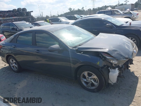 2023 Hyundai Elantra SE with VIN KMHLL4AG2PU631807, listed as a IAAI auction lot 42171342 with 54,733 mi miles and . Bid and sale history available at DreamBid. Image 13.