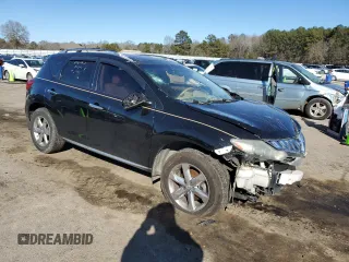 2010 Nissan Murano S with VIN JN8AZ1MU4AW019845, listed as a Copart auction lot 88907055 with 118,904 mi miles and Salvage Title. Bid and sale history available at carsss.com. Image 4.
