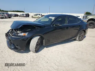 2015 Lexus IS 250 z VIN JTHBF1D27F5080738, wystawiony jako Copart lot #62400825 z przebiegiem 71 896 mil mil oraz Szkoda całkowita • Salvage title. Historia ofert i sprzedaży dostępna na DreamBid. Obrazek 1.