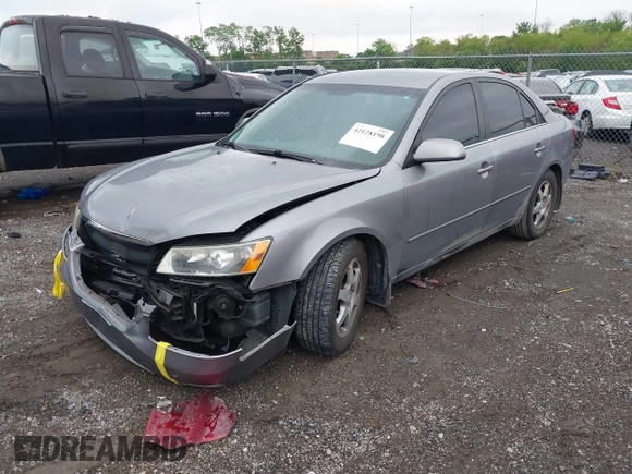 2006 Hyundai Sonata GLS with VIN 5NPEU46F06H109616, listed as a IAAI auction lot 42128198 with 154,760 mi miles and . Bid and sale history available at DreamBid. Image 2.