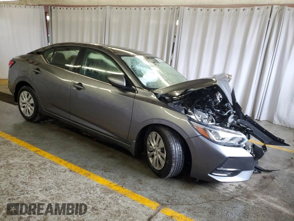 2020 Nissan Sentra S with VIN 3N1AB8BV8LY291172, listed as a Copart auction lot 51125305 with 99,999 mi miles and Clean Title. Bid and sale history available at carsss.com. Image 4.