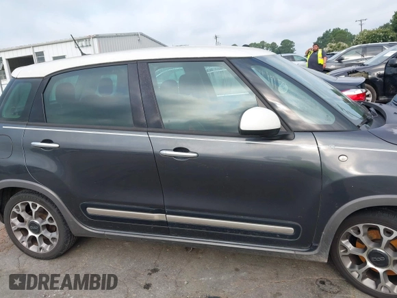 2014 FIAT 500L Trekking with VIN ZFBCFADH5EZ018176, listed as a IAAI auction lot 42680958 with 106,806 mi miles and . Bid and sale history available at DreamBid. Image 13.