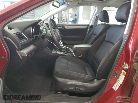 2016 Subaru Legacy Premium with VIN 4S3BNAD65G3054837, listed as a Copart auction lot 57000325 with 126,299 mi miles and Salvage title. Bid and sale history available at DreamBid. Image 7.