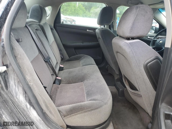 2012 Chevrolet Impala LT Fleet with VIN 2G1WG5E32C1190911, listed as a Copart auction lot 51820805 with 166,493 mi miles and Non Repairable. Bid and sale history available at carsss.com. Image 10.
