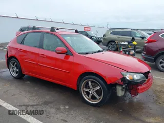 2008 Subaru Impreza Wagon (Natl) i w/Premium Pkg with VIN JF1GH61678H835299, listed as a IAAI auction lot 41802509 with 176,367 mi miles. Bid and sale history available at carsss.com. Image 1.