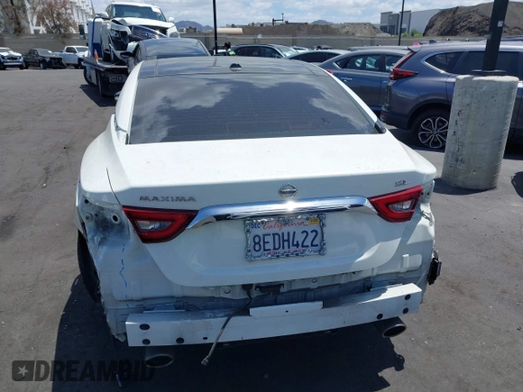 2017 Nissan Maxima S with VIN 1N4AA6AP8HC376994, listed as a IAAI auction lot 42246508 with 80,770 mi miles and . Bid and sale history available at DreamBid. Image 17.