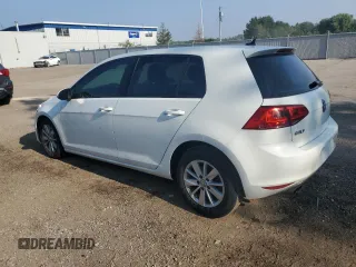 2016 Volkswagen Golf TSI S with VIN 3VW217AUXGM056757, listed as a Copart auction lot 64383645 with 137,344 mi miles and Clean title. Bid and sale history available at DreamBid. Image 2.