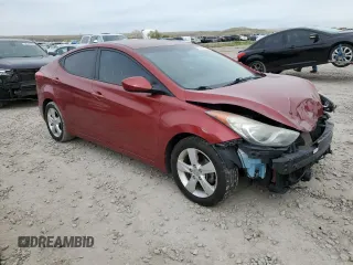 2013 Hyundai Elantra Limited with VIN 5NPDH4AE4DH347125, listed as a Copart auction lot 54441795 with 172,746 mi miles and Salvage Title. Bid and sale history available at DreamBid. Image 4.