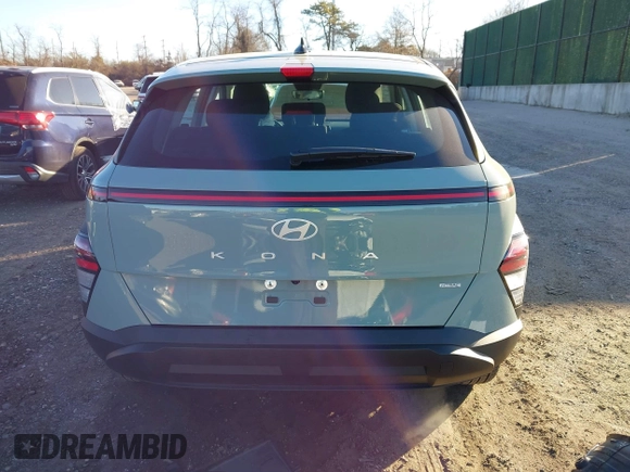 2024 Hyundai Kona SE with VIN KM8HACAB2RU148167, listed as a IAAI auction lot 41281919 with 4,612 mi miles. Bid and sale history available at carsss.com. Image 17.