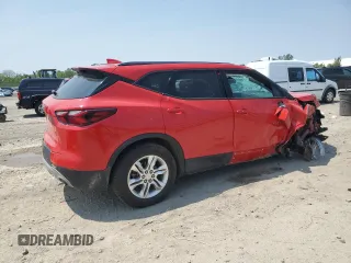 2019 Chevrolet Blazer with VIN 3GNKBGRS9KS676417, listed as a Copart auction lot 58323135 with 38,257 mi miles and Clean title. Bid and sale history available at DreamBid. Image 3.