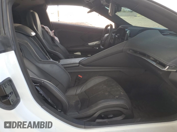 2024 Chevrolet Corvette 1LT with VIN 1G1YA2D42R5129570, listed as a Copart auction lot 49491405 with Not provided miles and Salvage title. Bid and sale history available at DreamBid. Image 7.