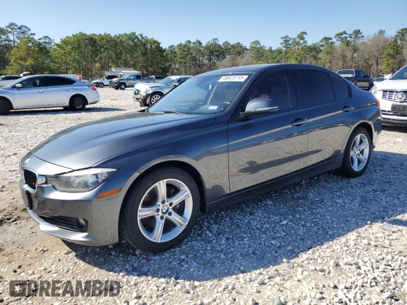 2015 BMW 3 Series 320i with VIN WBA3B1G57FNT63175, listed as a Copart auction lot 46823715 with 69,511 mi miles and Salvage Title. Bid and sale history available at carsss.com. Image 1.