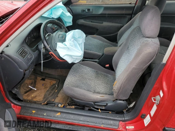 1998 Honda Civic HX with VIN 1HGEJ7122WL027379, listed as a Copart auction lot 79062514 with 178,392 mi miles and Salvage Title. Bid and sale history available at carsss.com. Image 7.