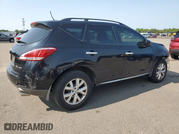 2014 Nissan Murano SL z VIN JN8AZ1MW5EW531573, wystawiony jako Copart lot #59577525 z przebiegiem 174 561 mil mil oraz Szkoda całkowita • Salvage title. Historia ofert i sprzedaży dostępna na DreamBid. Obrazek 3.
