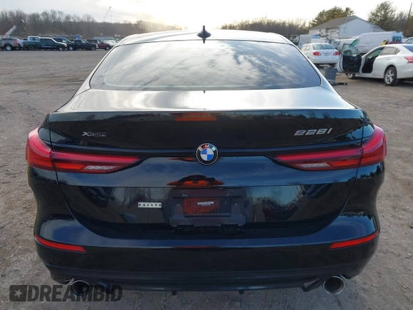 2020 BMW 2 Series 228i xDrive with VIN WBA73AK08L7F88363, listed as a IAAI auction lot 41617102 with 40,469 mi miles. Bid and sale history available at carsss.com. Image 16.