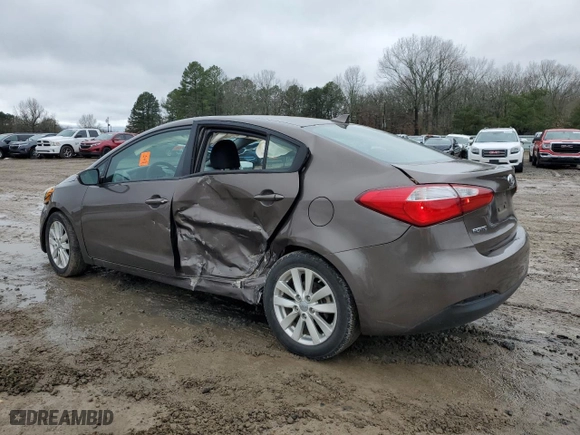 2014 Kia Forte LX with VIN KNAFX4A61E5060330, listed as a Copart auction lot 86879794 with 78210 miles and Salvage Title. Bid and sale history available at carsss.com. Image 2.