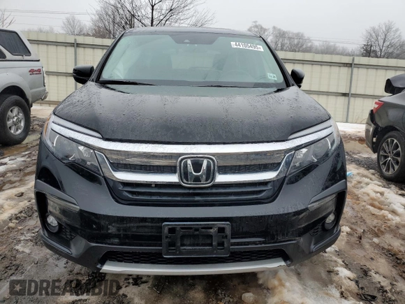 2022 Honda Pilot EX-L with VIN 5FNYF6H52NB009313, listed as a Copart auction lot 44105495 with 67,254 mi miles and Salvage Title. Bid and sale history available at carsss.com. Image 5.
