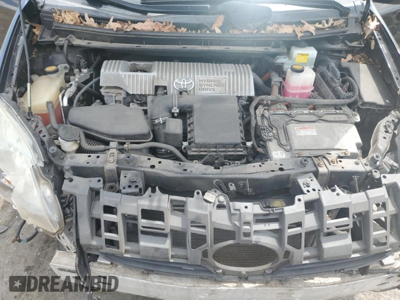 2011 Toyota Prius I with VIN JTDKN3DU2B5312822, listed as a Copart auction lot 54887265 with 107,439 mi miles and Salvage Title. Bid and sale history available at DreamBid. Image 12.