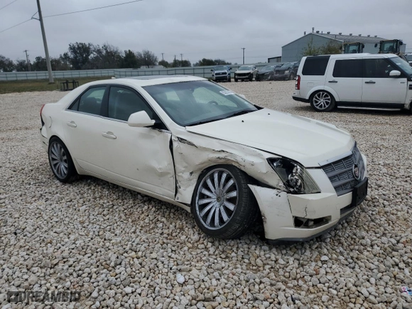 2009 Cadillac CTS RWD w/1SB with VIN 1G6DV57V490160948, listed as a Copart auction lot 83825094 with 184,368 mi miles and Salvage Title. Bid and sale history available at carsss.com. Image 4.