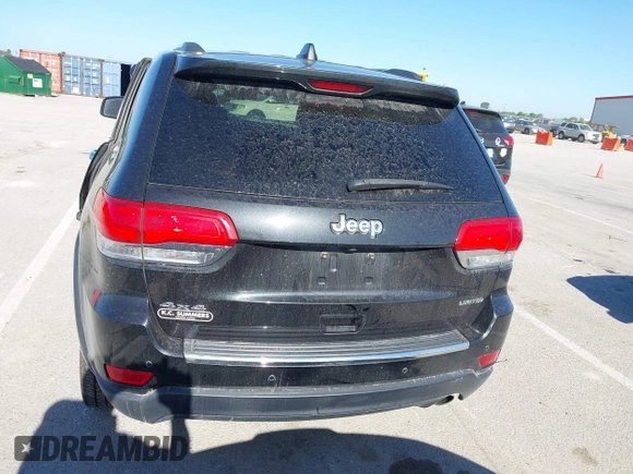 2016 Jeep Grand Cherokee Limited with VIN 1C4RJFBG0GC400926, listed as a IAAI auction lot 42276505 with 243,840 mi miles and . Bid and sale history available at DreamBid. Image 16.