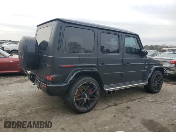 2020 Mercedes-Benz G 63 AMG with VIN WDCYC7HJ5LX334191, listed as a Copart auction lot 42028014 with 46,103 mi miles and Salvage Title. Bid and sale history available at DreamBid. Image 3.
