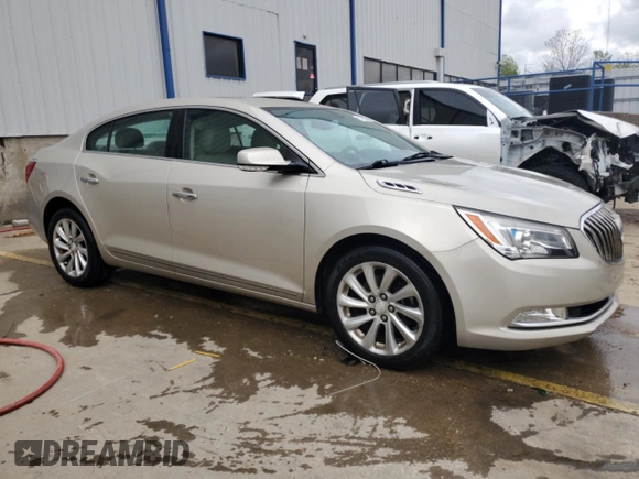 2014 Buick LaCrosse Leather with VIN 1G4GB5G35EF246404, listed as a Copart auction lot 52723805 with 154,352 mi miles and Salvage Title. Bid and sale history available at DreamBid. Image 4.