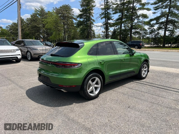 2019 Porsche Macan with VIN WP1AA2A59KLB09077, listed as a Copart auction lot 59614375 with 76,786 mi miles and Clean title. Bid and sale history available at DreamBid. Image 4.