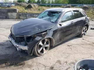 2021 Mercedes-Benz GLC 300 with VIN W1N0G8EB5MF977215, listed as a Copart auction lot 56537625 with Not provided miles and Salvage title. Bid and sale history available at DreamBid. Image 1.