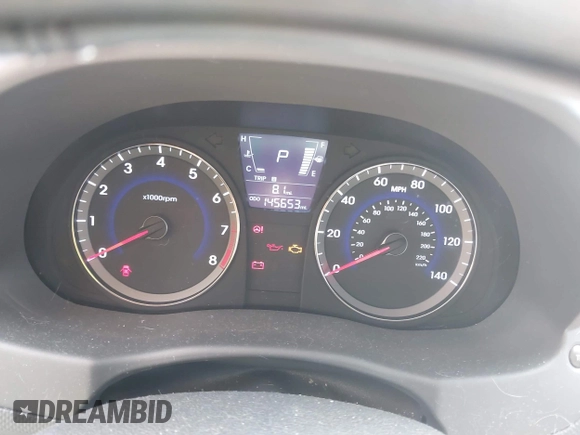 2014 Hyundai Accent GS with VIN KMHCT5AE6EU157751, listed as a IAAI auction lot 42161112 with 145,653 mi miles. Bid and sale history available at carsss.com. Image 7.